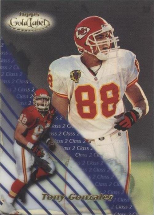 2000 Topps Gold Label Tony Gonzalez #10