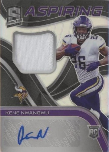 2021 Panini Spectra Kene Nwangwu #APA-KN