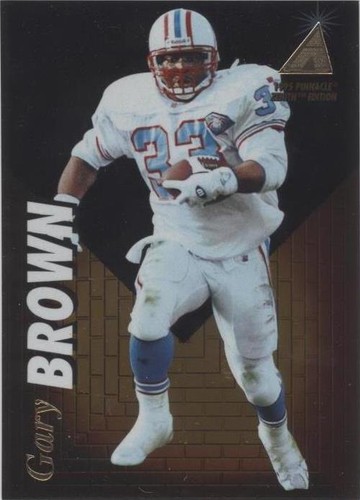 1995 Pinnacle Zenith Gary Brown #Z83