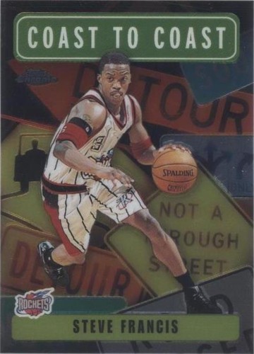 2002-03 Topps Chrome - Steve Francis #CC5