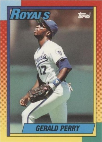 1990 Topps Traded - Gerald Perry #92T