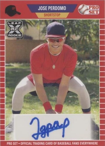 2021 Leaf Pro Set Baseball Blaster - Jose Perdomo #PS-JP2