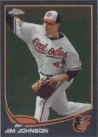 2013 Topps Chrome - Jim Johnson #36