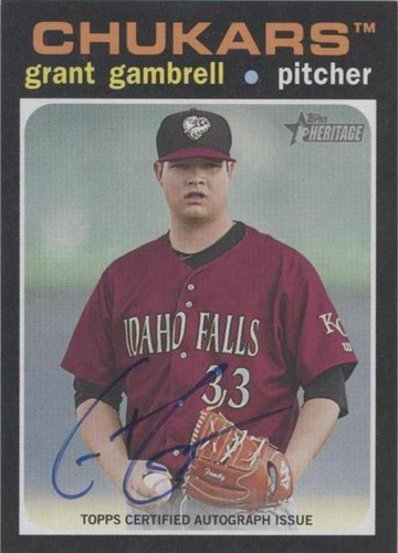 2020 Topps Heritage Minor League Edition - Grant Gambrell #ROA-GG