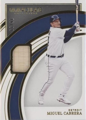 2022 Panini Immaculate Collection - Miguel Cabrera #79