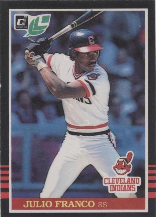 Hoja 1985 - Julio Franco #213