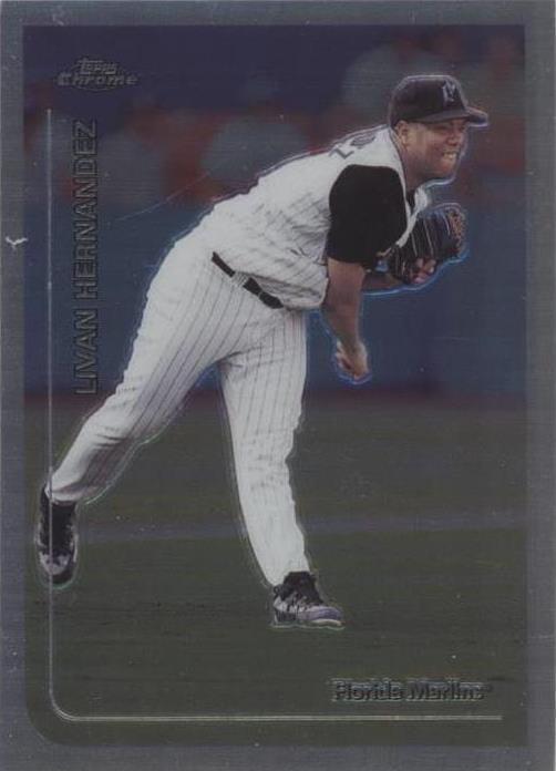 Topps 1999 cromado - Livan Hernandez #149