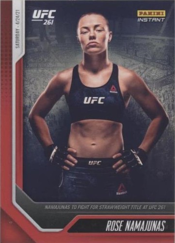 2021 Panini Instant UFC - Rose Namajunas #2