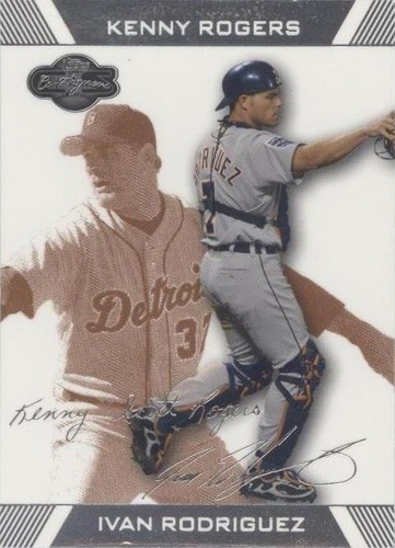 2007 Topps Co-Signers - Ivan Rodriguez Kenny Rogers #47
