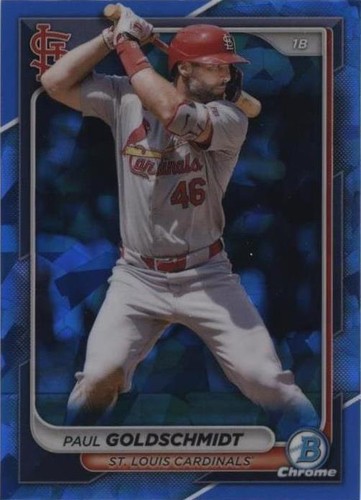 2024 Bowman Chrome Sapphire Edition - Paul Goldschmidt #68