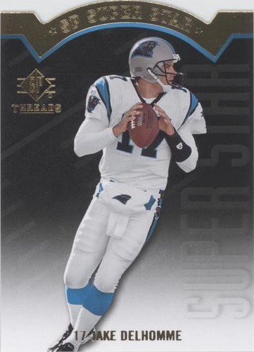 2009 SP Threads Jake Delhomme #AP42