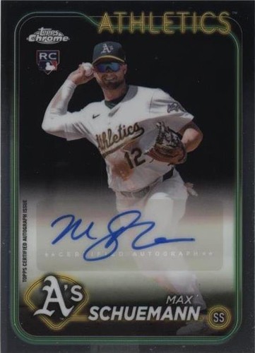 2024 Topps Chrome Update Series - Max Schuemann #AC-MSC