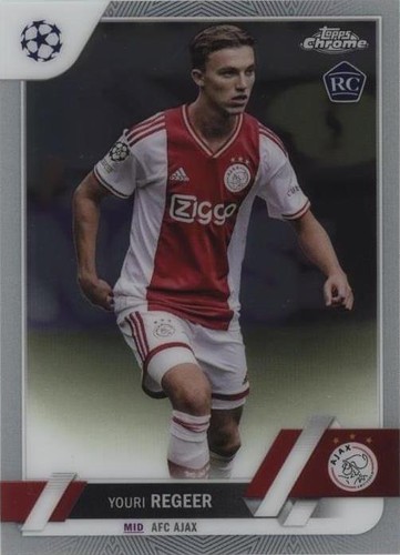 2022-23 Topps Chrome UEFA Club Competitions Youri Regeer #179