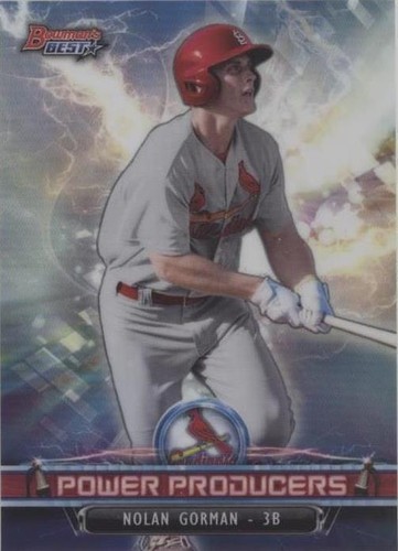 2018 Bowman's Best - Nolan Gorman #PP-NG