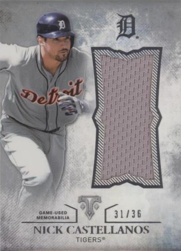 2015 Topps Triple Threads - Nick Castellanos #UJR-NCS