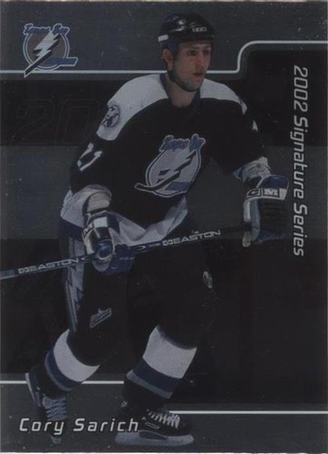 2001-02 In the Game Be A Player Signature Series - Cory Sarich #096