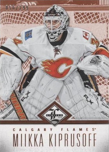 2012-13 Panini Limited - Miikka Kiprusoff #71