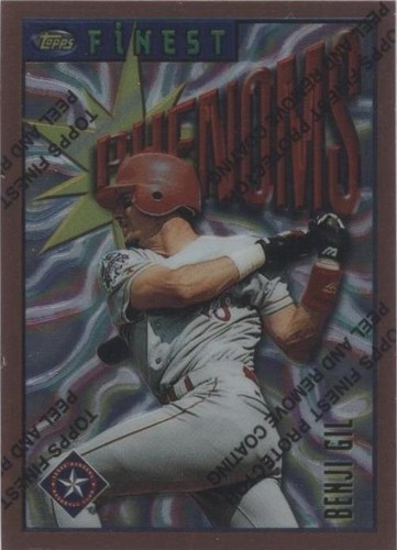 1996 Topps Finest - Benji Gil #82