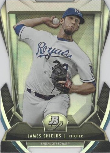 2013 Bowman Platinum - James Shields #CES-JS