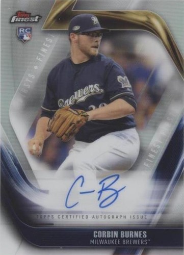 2019 Topps Finest - Corbin Burnes #FFA-CB