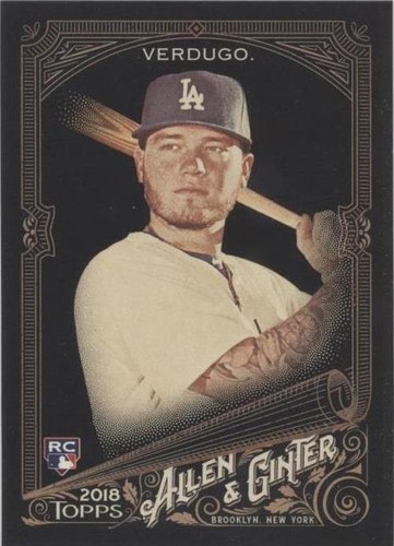 2018 Topps Allen & Ginter's X - Alex Verdugo #293