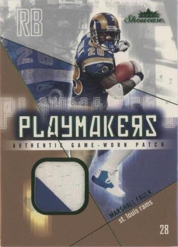 2004 Fleer Showcase Marshall Faulk #PM-MF