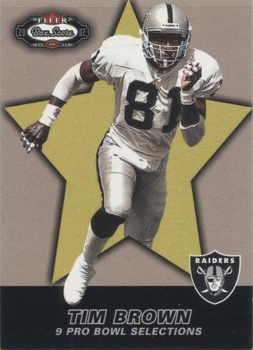 2002 Fleer Box Score Tim Brown #240