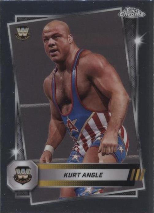 2025 Topps Chrome WWE - Kurt Angle #8
