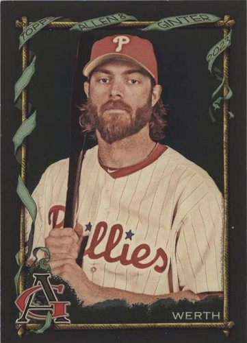 2023 Topps Allen & Ginter X - Jayson Werth #325