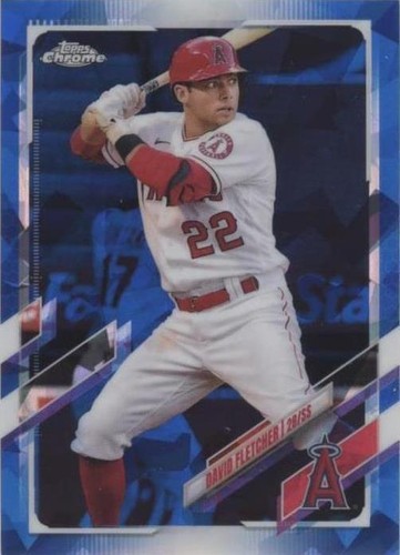 2021 Topps Chrome Sapphire Edition - David Fletcher #624