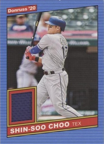 2020 Panini Donruss - Shin-Soo Choo #86M-SC