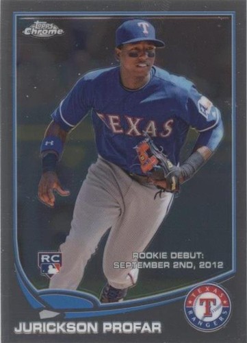2013 Topps Chrome Update - Jurickson Profar #MB-55
