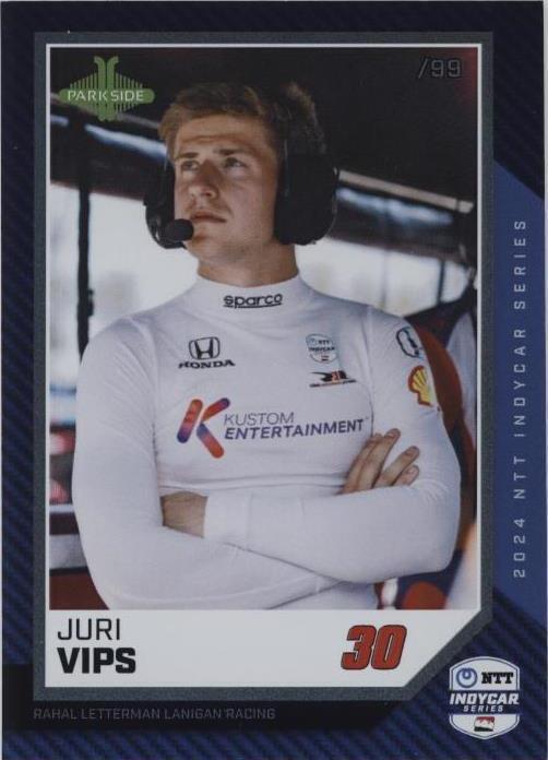 2024 Parkside Ntt Indycar Premier Edition - Juri Vips #65