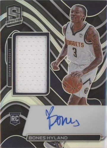 2021-22 Panini Prizm Bones Hyland Rookie #302 RC Denver Nuggets | eBay