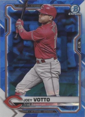 2021 Bowman Chrome Sapphire Edition - Joey Votto #2