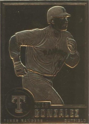 1995-10 Danbury Mint 22K Gold - Juan González #111
