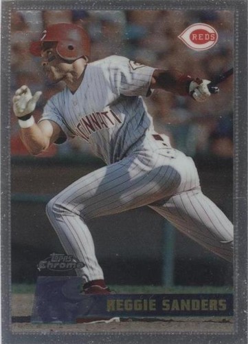 1996 Topps Chrome - Reggie Sanders #132