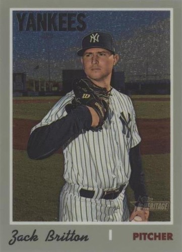 2019 Topps Heritage High Number - Zach Britton #THC-549