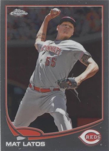 2013 Topps Chrome - Mat Latos #137