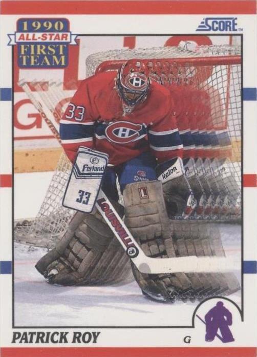 1990-91 Score - Patrick Roy #312