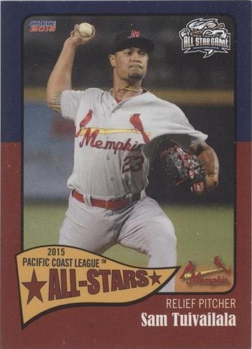 2015 Choice Pacific Coast League All-Stars - Sam Tuivailala #29
