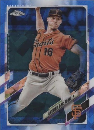 2021 Topps Chrome Sapphire Edition - Anthony DeSclafani #614