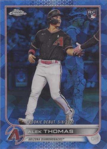 2022 Topps Chrome Update Series Sapphire Edition - Alek Thomas #US282