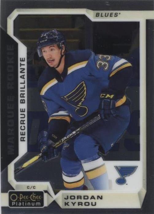 2018-19 O-Pee-Chee Platinum - Jordan Kyrou #163