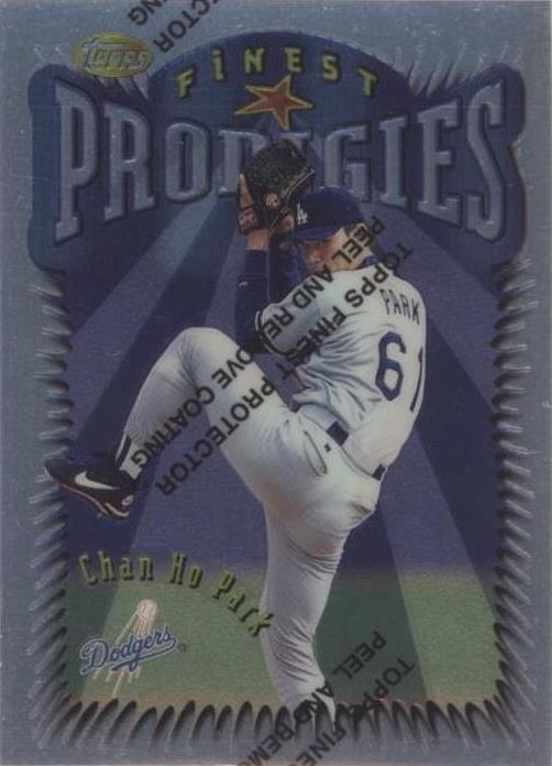 人気の新作 Park Ho Chan - Finest Topps 1996 #296 eBay | sale for スポーツ