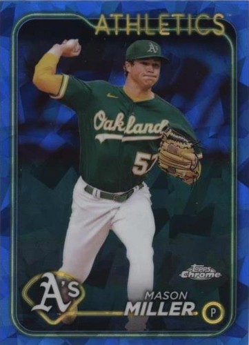 2024 Topps Chrome Sapphire Edition - Mason Miller #427