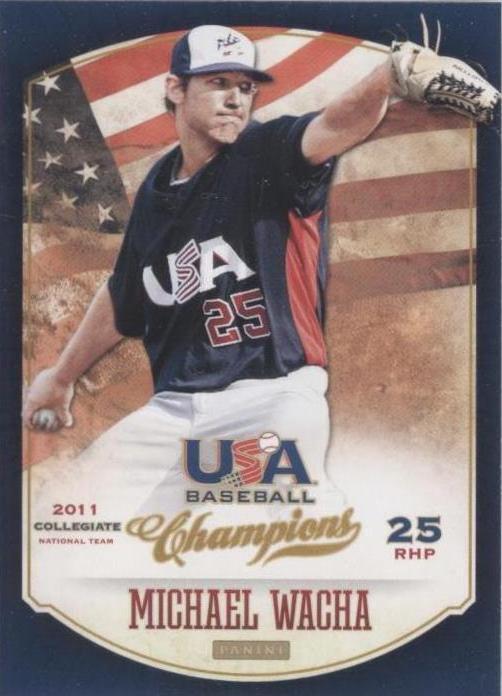 Campeones de béisbol Panini 2013 de Estados Unidos - Michael Wacha #122