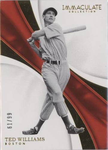 2017 Panini Immaculate Collection - Ted Williams #21
