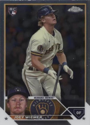 2023 Topps Chrome Update Series - Joey Wiemer #USC80