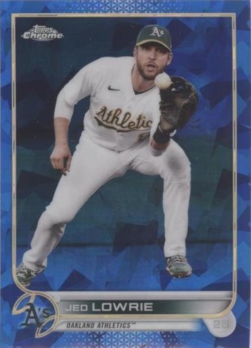 2022 Topps Chrome Sapphire Edition - Jed Lowrie #343